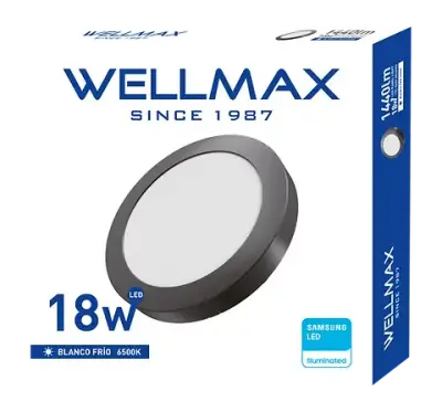 Panel LED Wellmax 18W - miniatura 1