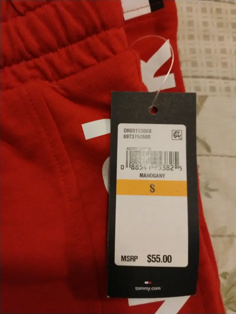 Shorts rojos Tommy Hilfiger - 3