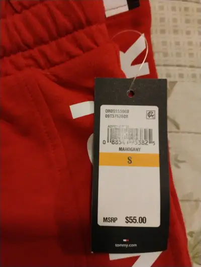 Shorts rojos Tommy Hilfiger - miniatura 3