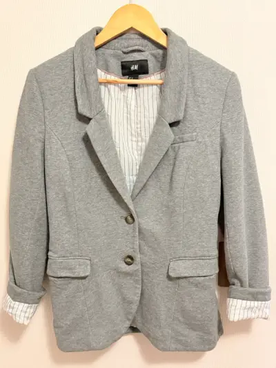 Blazer gris H&M - miniatura 3