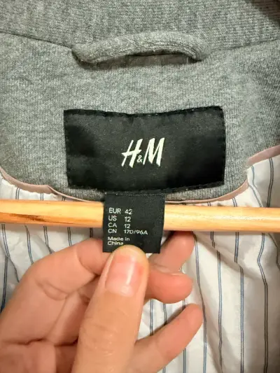 Blazer gris H&M - miniatura 4