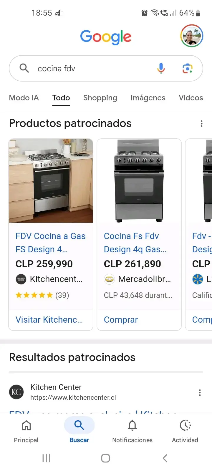 Cocina a gas de acero inoxidable - 2