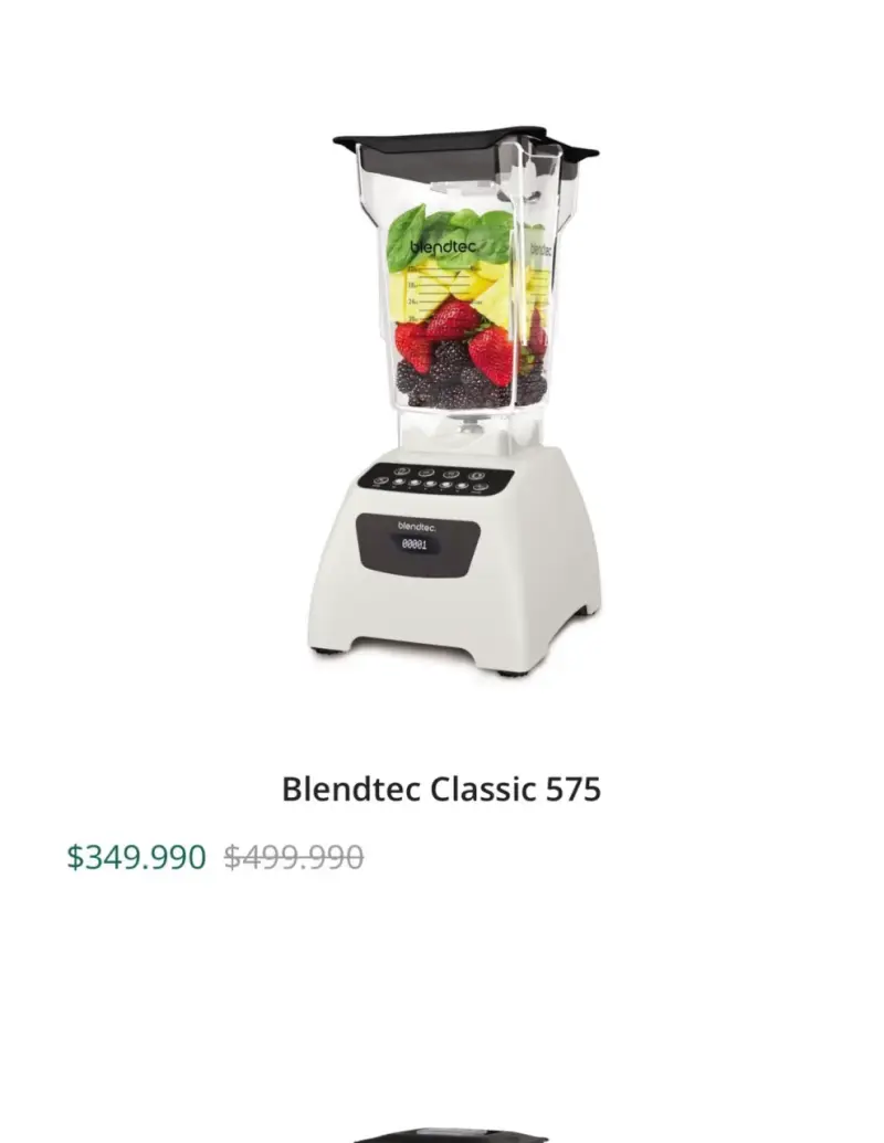 Licuadora Blendtec de alta potencia - 3