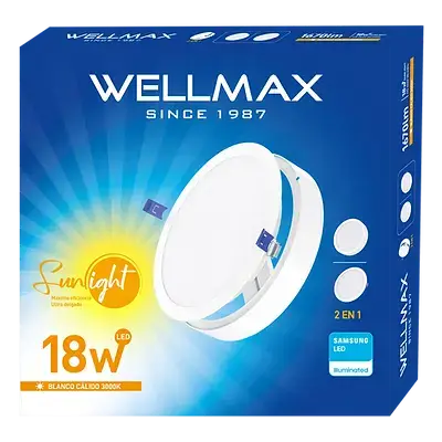 Luz LED empotrable redonda - miniatura 3
