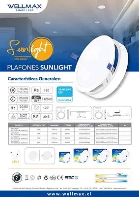 Luz LED empotrable redonda - 6