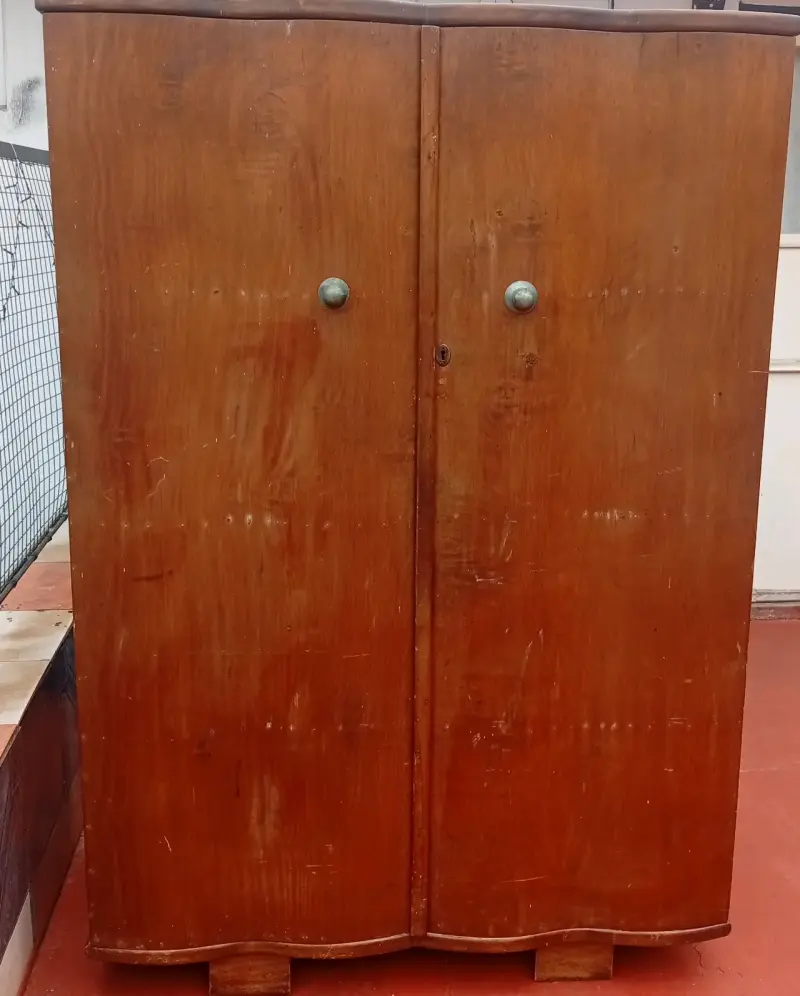 Armario de madera vintage - 1