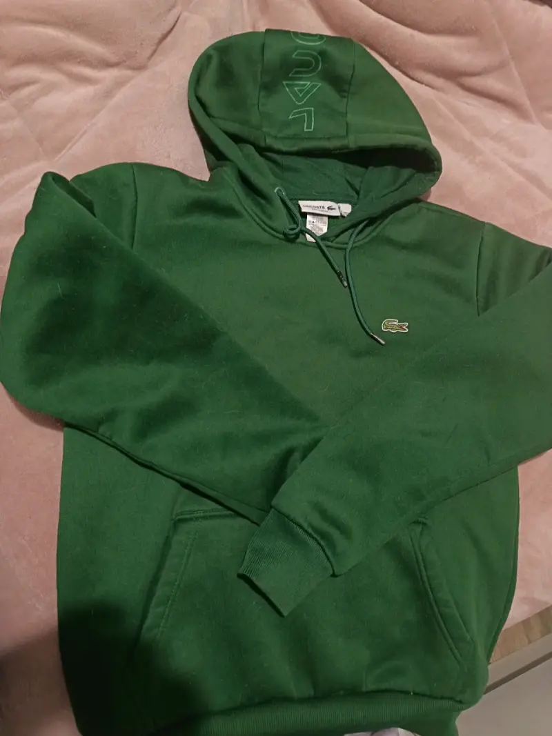 Polerón Lacoste Original Verde – Elegancia y comod - 2