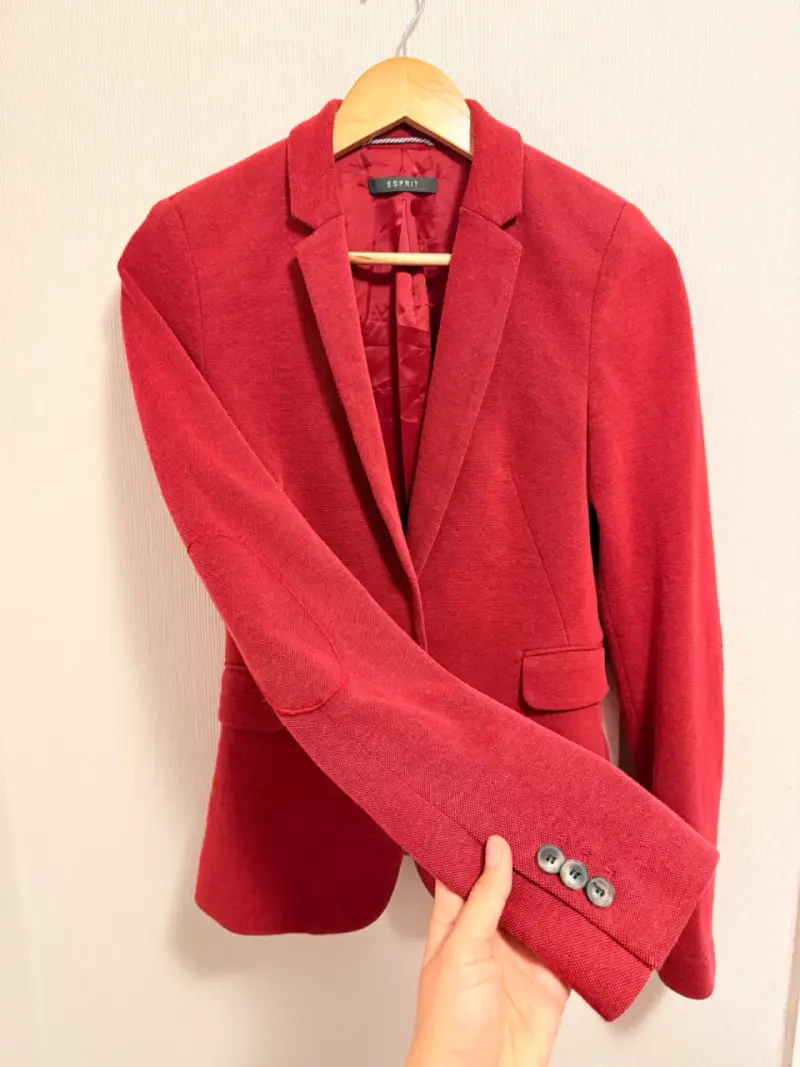 Blazer rojo Esprit - 3