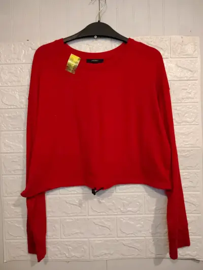 Polerón rojo Forever 21 - miniatura 1