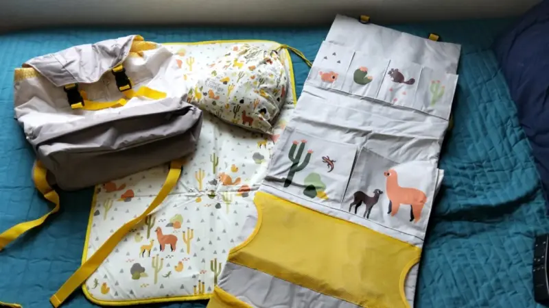 Kit de mudanza para bebé con diseño