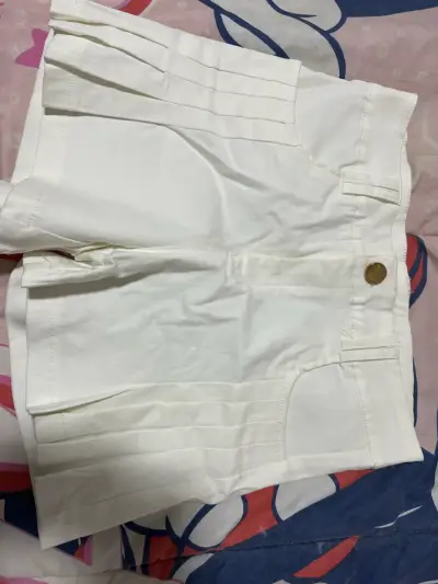 Short blanco casual - miniatura 1