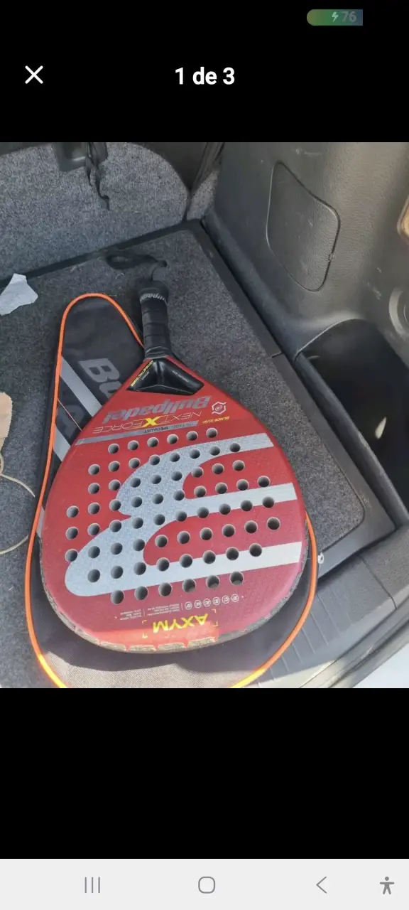 Pala padel Bullpadel Avant + funda - 3