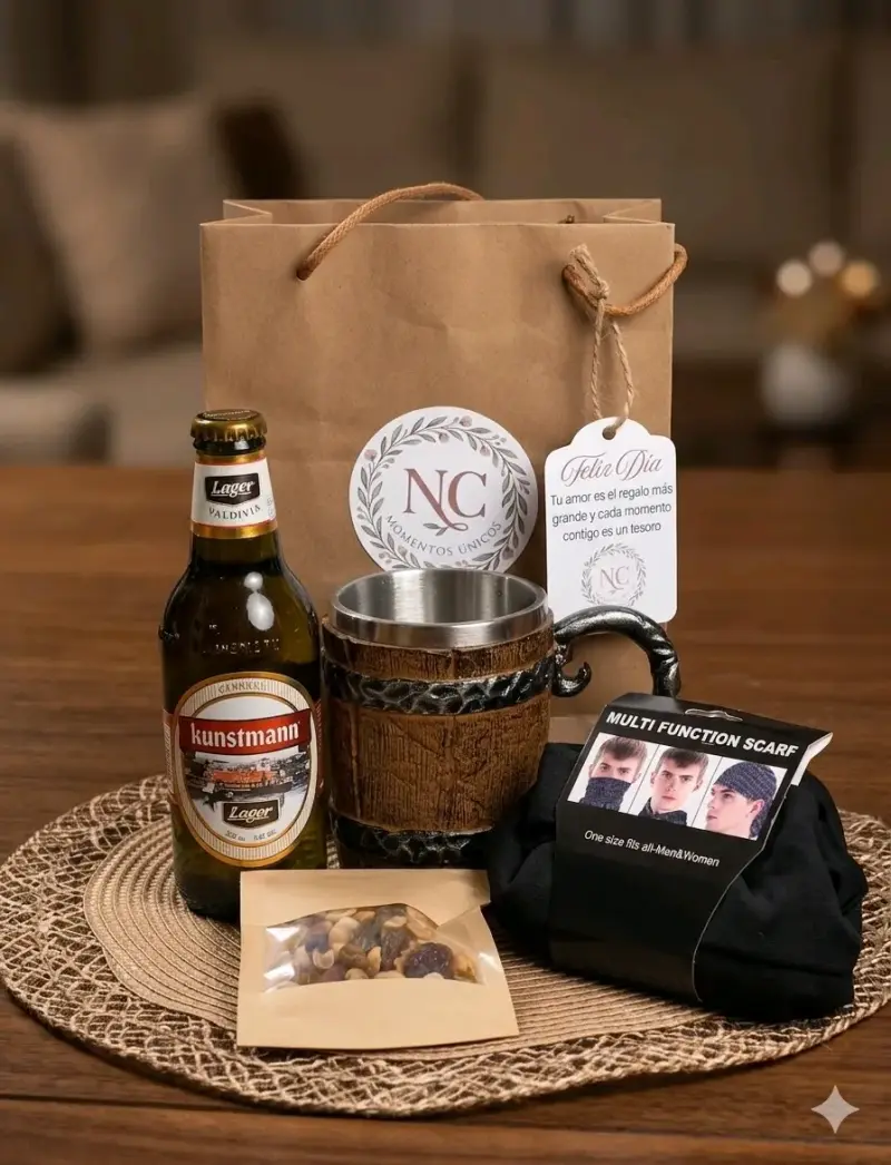 Set Regalo con Cerveza y Taza