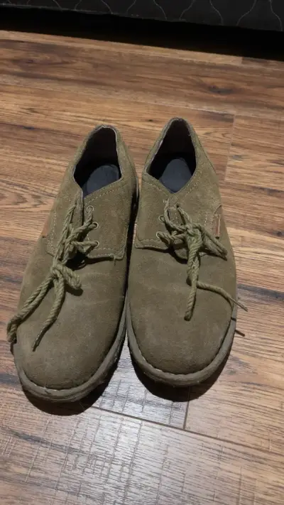 Zapatos de gamuza marrón - miniatura 1