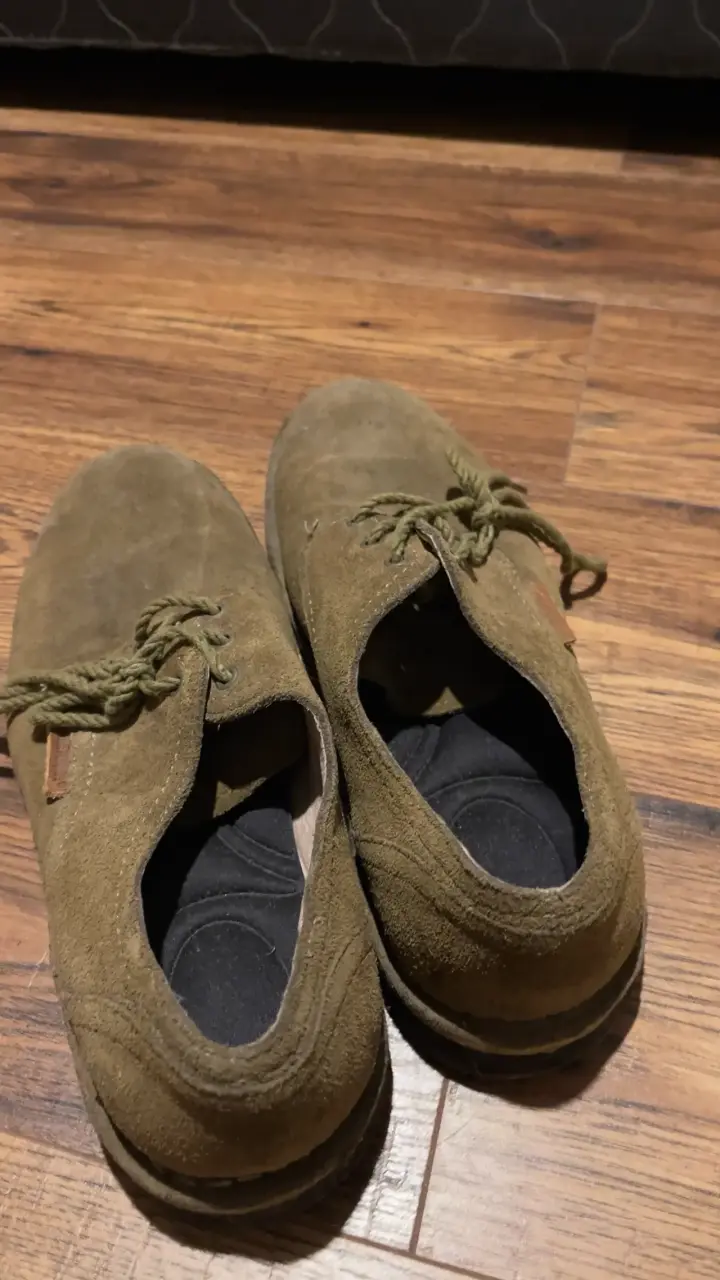 Zapatos de gamuza marrón - 2