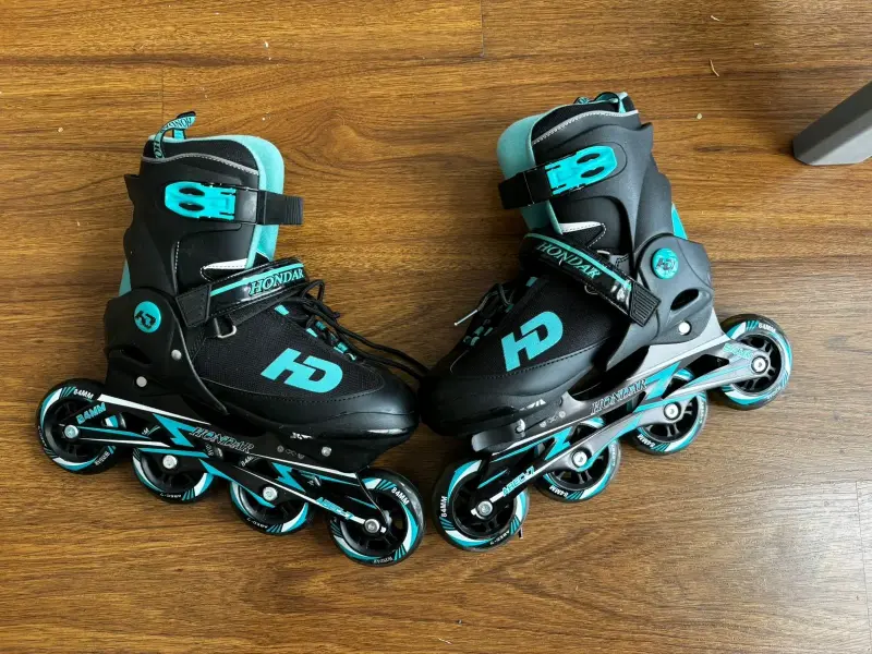 Patines Profesionales HD talla 37 con casco - 1