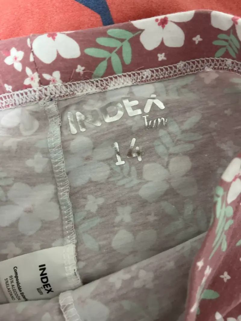 Leggings florales rosados - 2