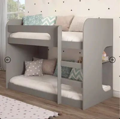 Camarote infantil gris - miniatura 1