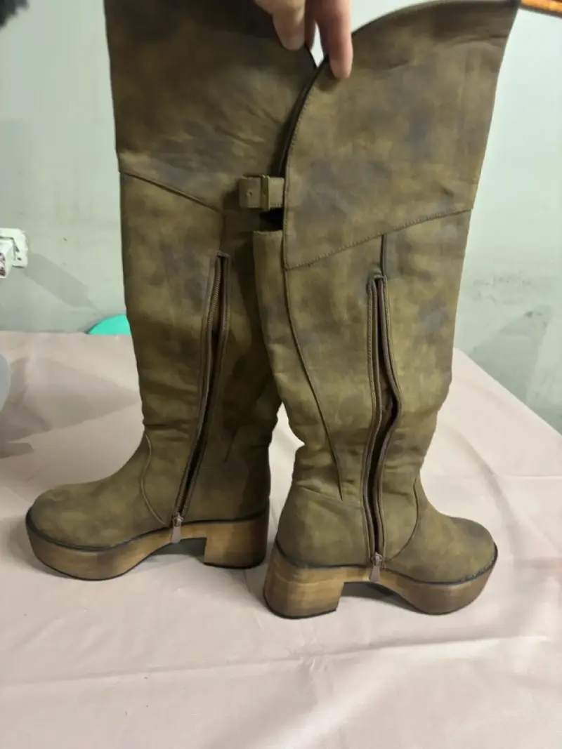 Botas altas marrones - 2