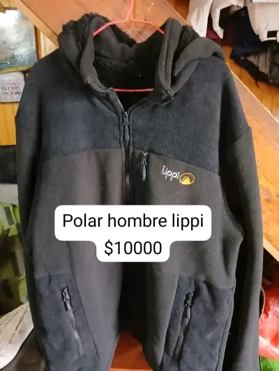 Polerón capucha hombre verde - miniatura 3