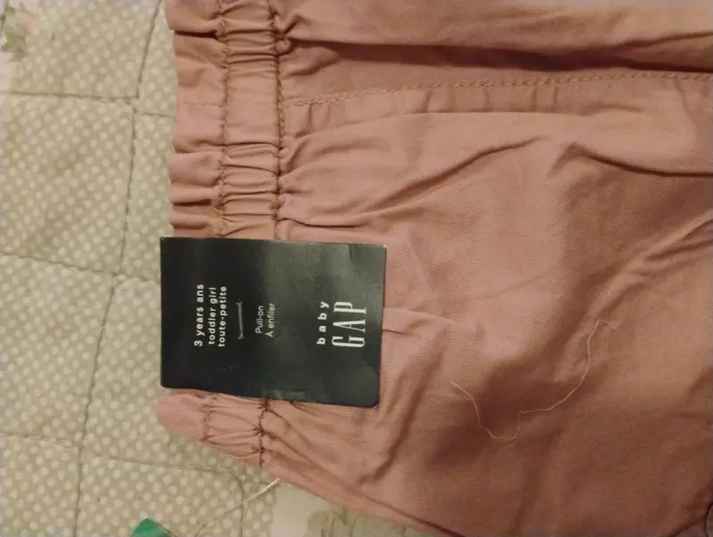 Pantalones cargo rosa niña Gap - 2