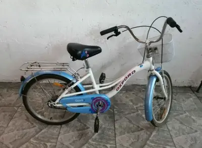 Bicicleta Oxford blanca y azul - miniatura 1