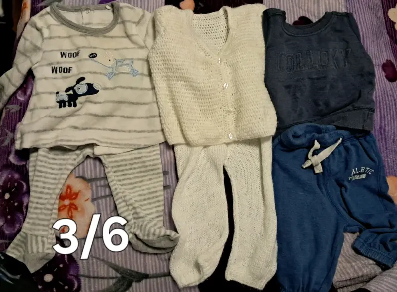 Lote de ropa infantil variada 3/6 - 2