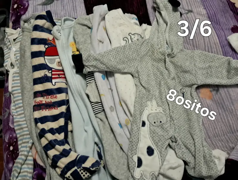 Lote de ropa infantil variada 3/6 - 3