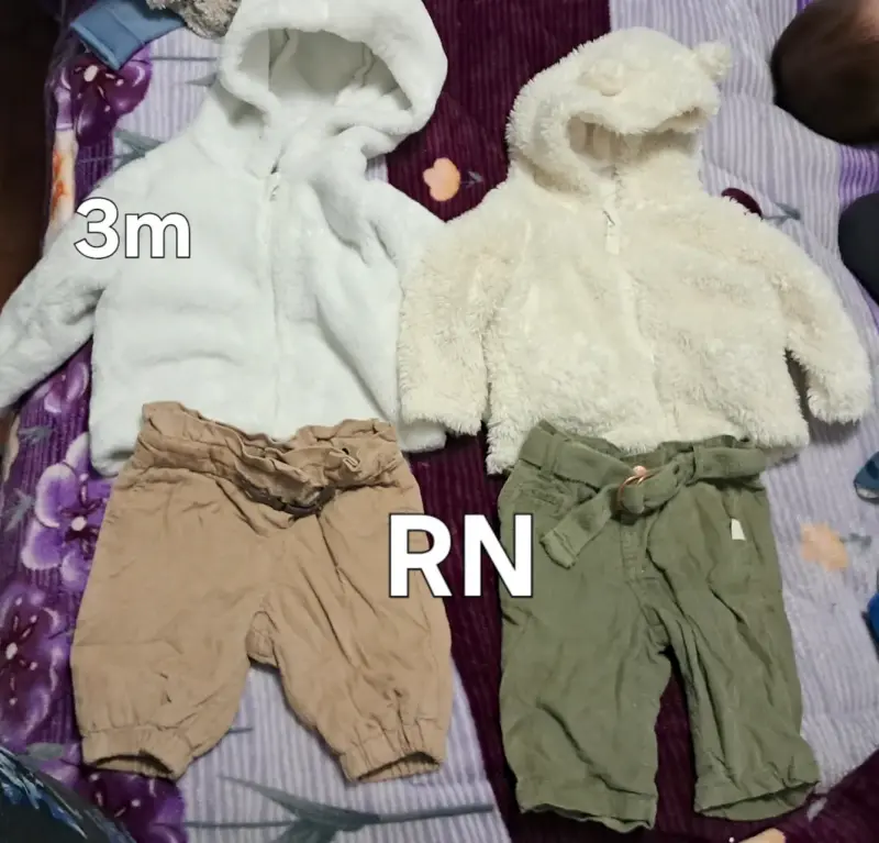 Ropa invernal para bebé 0/3 - 2