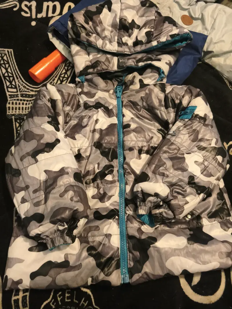 Parka verde niño con capucha todas talla2 - 2