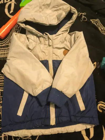 Parka verde niño con capucha todas talla2 - miniatura 3