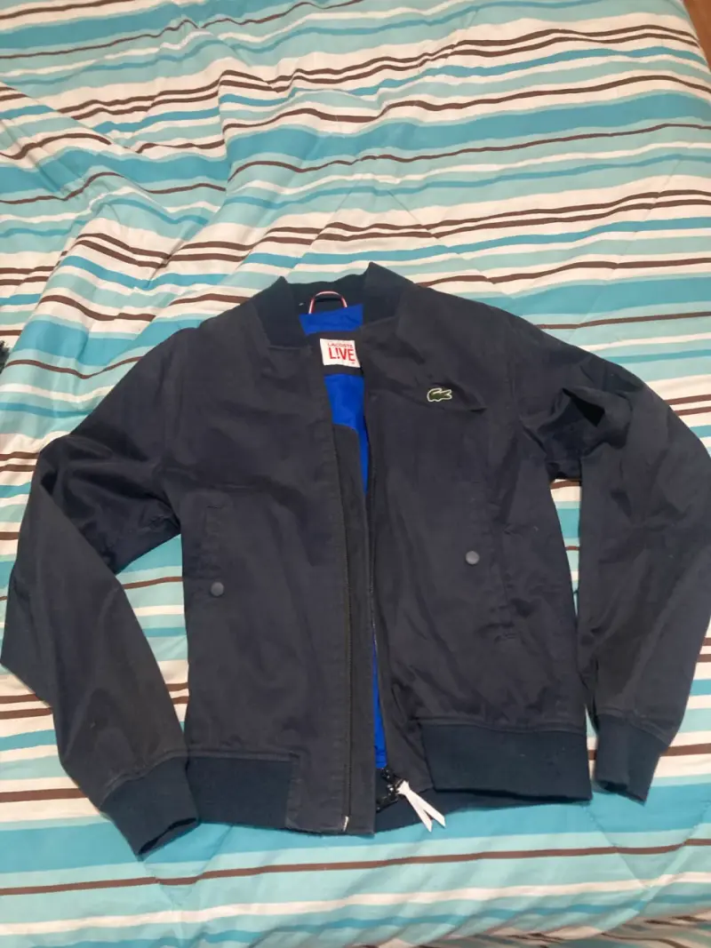 Chaqueta azul Lacoste - 1