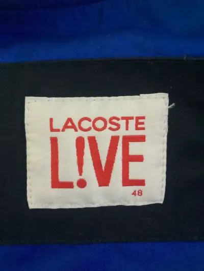 Chaqueta azul Lacoste - miniatura 2