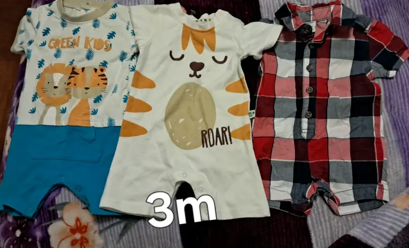 Set ropa bebé 3/6 - 3