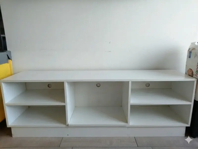 Mueble organizador blanco - 1
