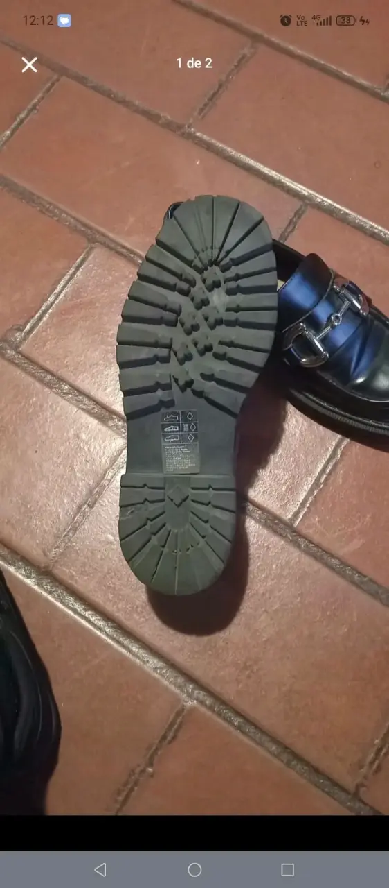 Mocasines negros con hebillas - 2