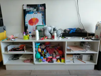 Mueble organizador blanco - miniatura 2