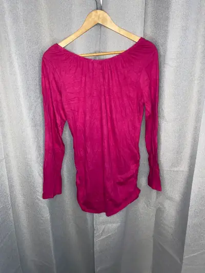Polera fucsia mujer - miniatura 2