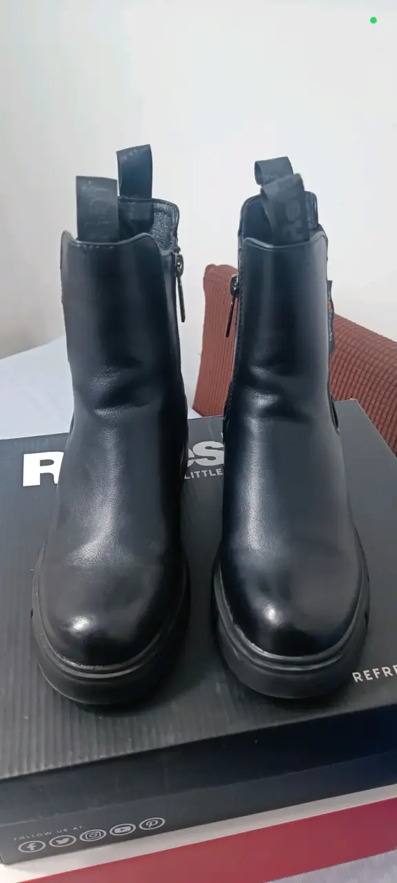 Bototos cuero negro - 1