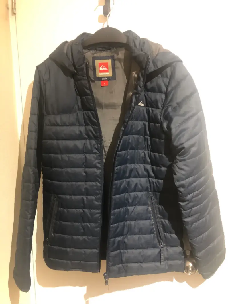 Chaqueta acolchada azul Quiksilver - 1