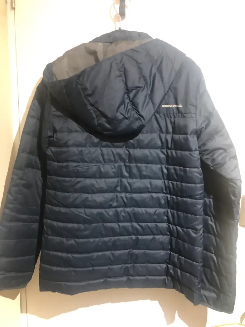 Chaqueta acolchada azul Quiksilver - 3