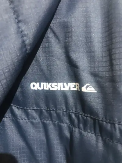 Chaqueta acolchada azul Quiksilver - miniatura 5