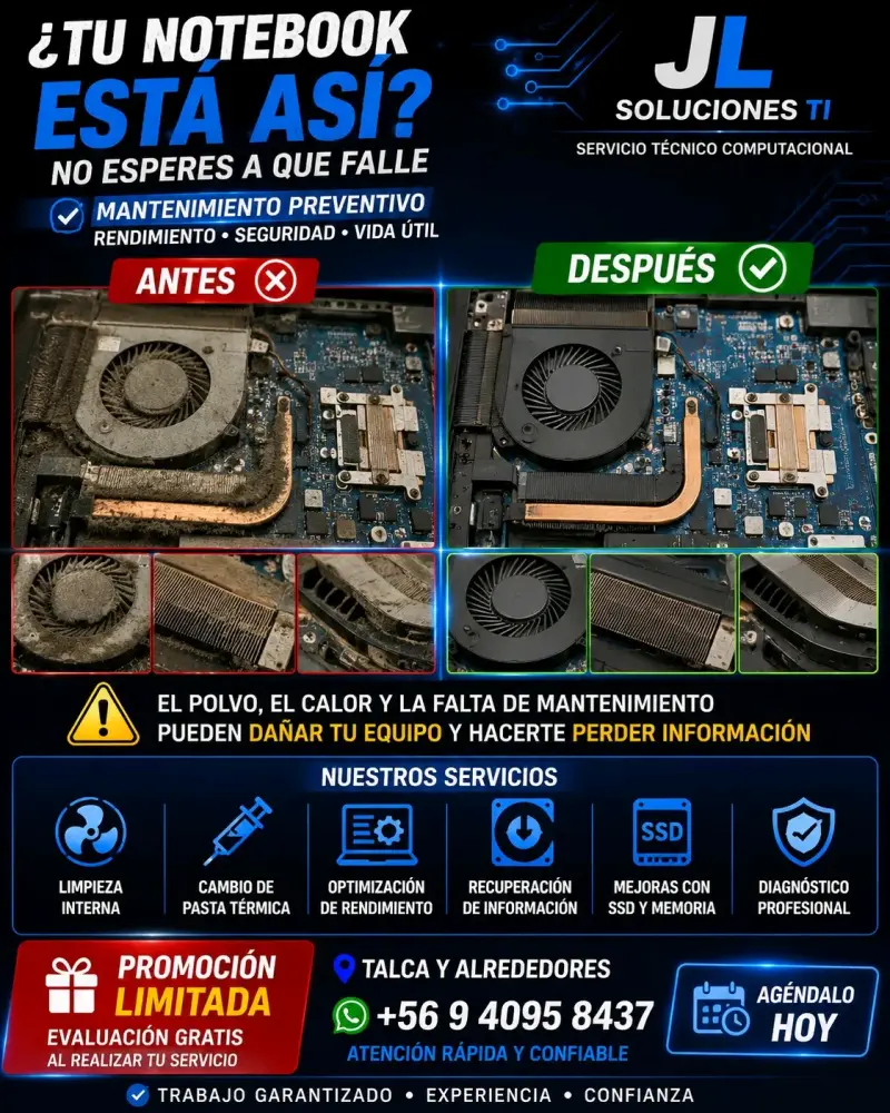 Servicio de mantenimiento de notebooks - 1