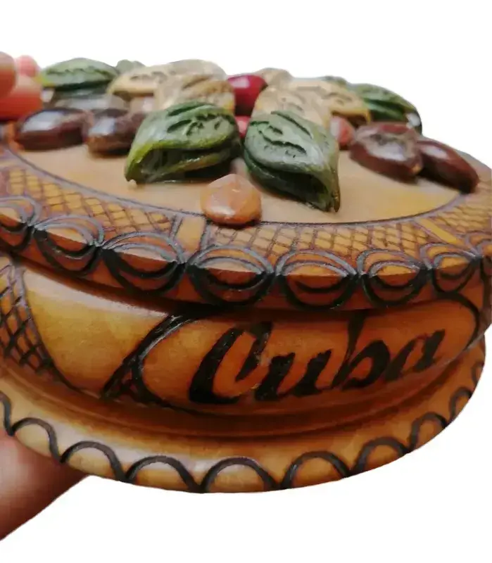 Caja decorativa de Cuba hecha a mano - 4