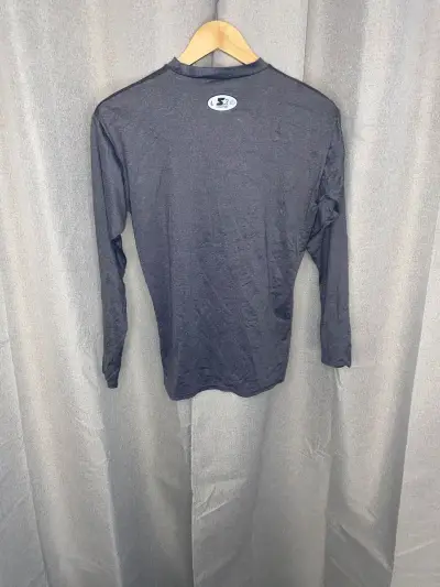 Polera deportiva manga larga gris - miniatura 2