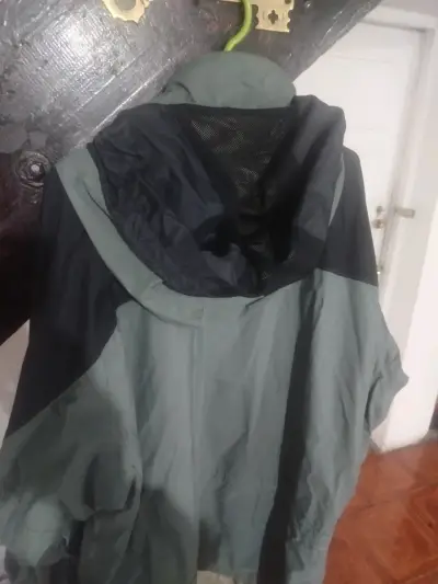 Chaqueta Columbia impermeable verde - miniatura 2