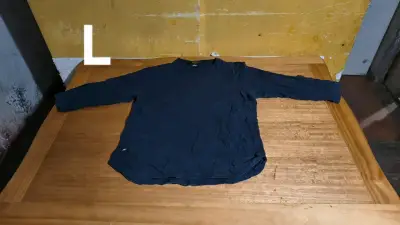 Polera verde manga larga XL - miniatura 3