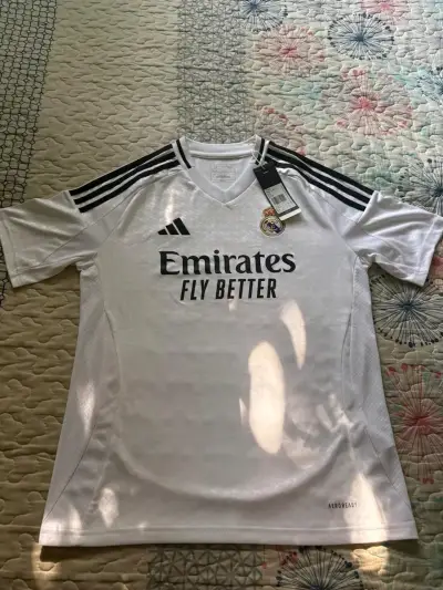 Camiseta blanca Real Madrid - miniatura 1
