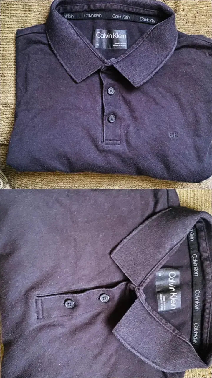 Polo Calvin Klein negro