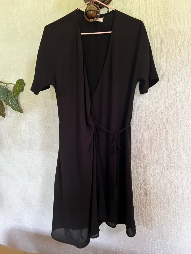 Kimono negro ligero - 2